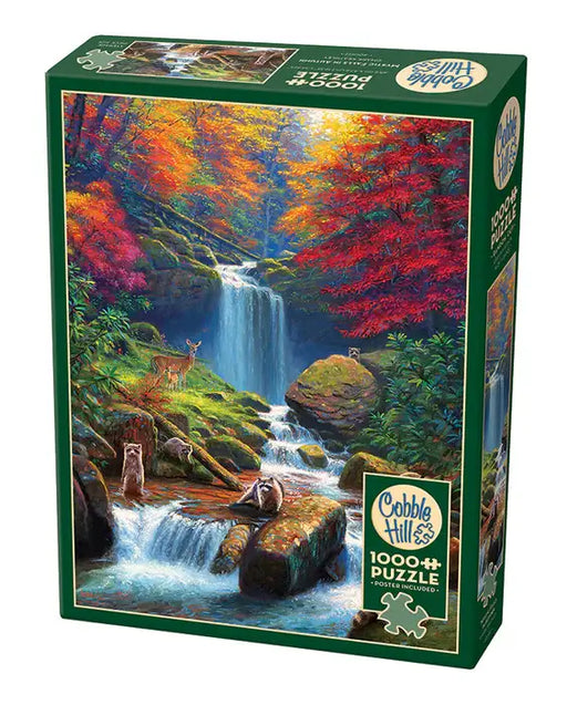 Cascada Mystic en Otoño Rompecabezas 1000 Piezas Cobble Hill 