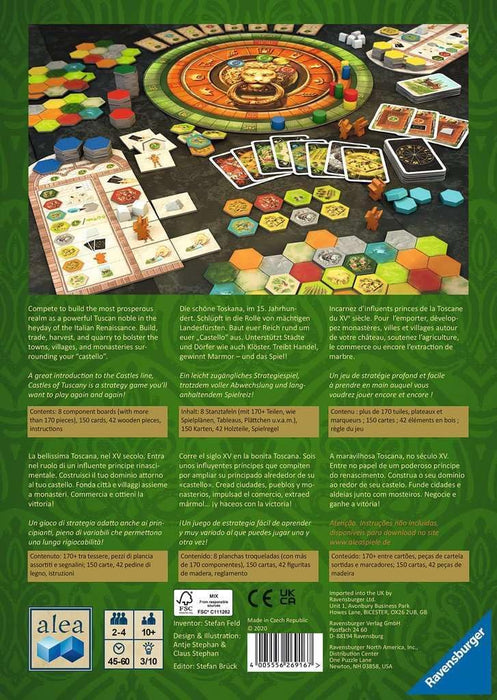 Castles of Tuscany Juego de Mesa Ravensburger