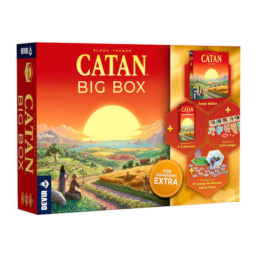 Catan Big Box Juego de Mesa Devir