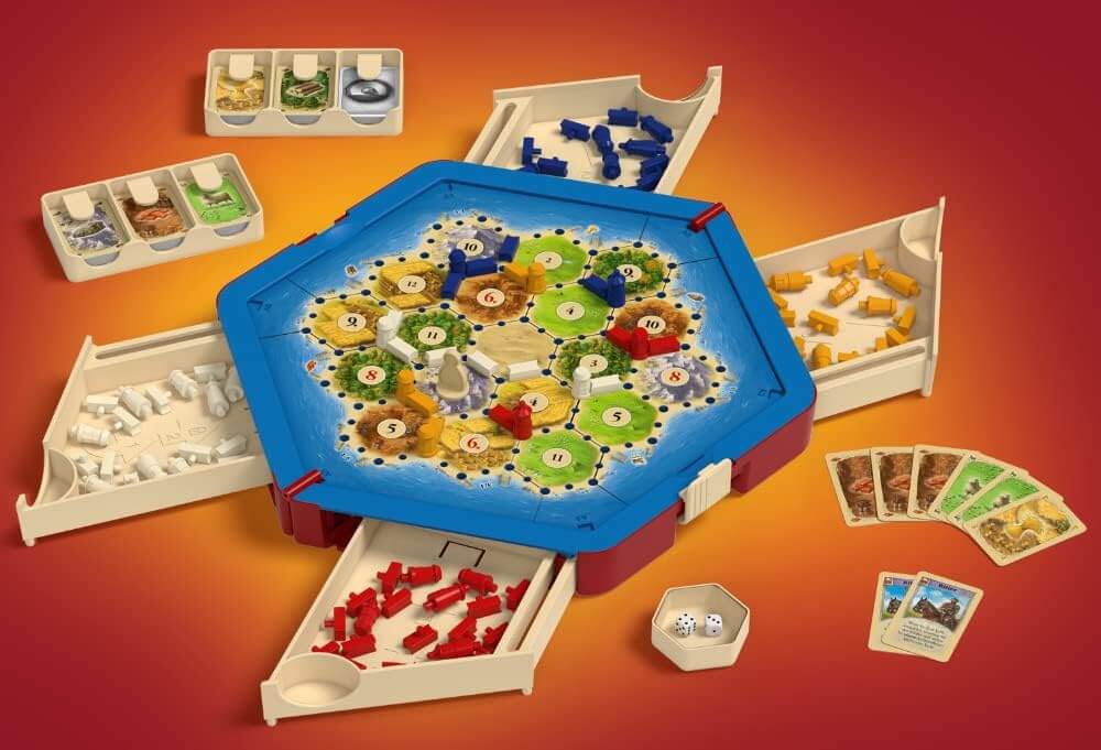 Catan Edición de Viaje Juego de Mesa Devir 