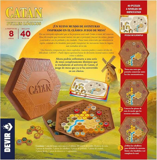 Catan Puzzle Juego de Mesa Devir