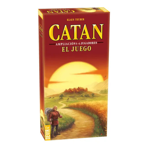 Ampliación para 5 a 6 jugadores Catan Juego de Mesa Devir