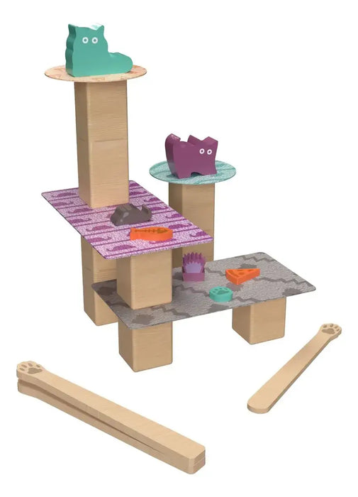 Cats Knocking Things Off Ledges INGLÉS Juego de Mesa Devir