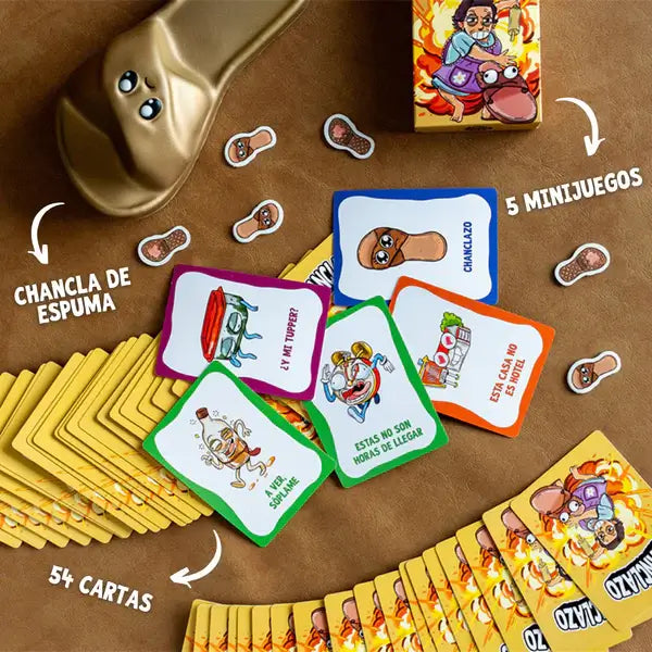 Chanclazo Juego de Mesa Ideotas