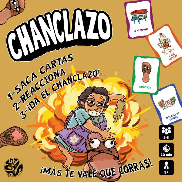 Chanclazo Juego de Mesa Ideotas