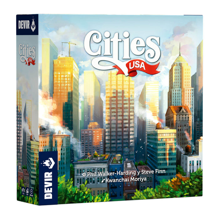 Cities USA Juego de Mesa Devir