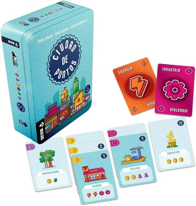 Ciudad de Puntos Juego de Mesa Devir