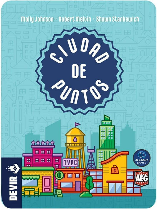 Ciudad de Puntos Juego de Mesa Devir