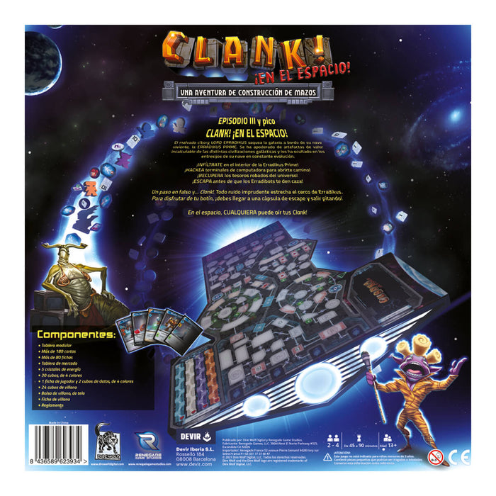 Clank! En el Espacio Juego de Mesa Devir