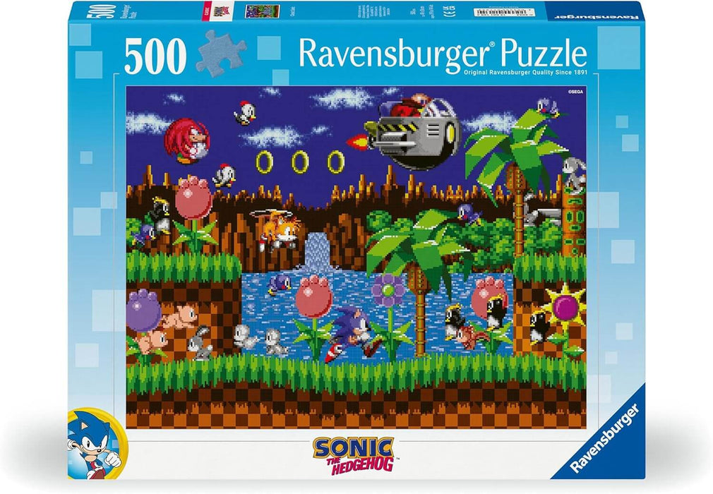 Classic Sonic Rompecabezas de 500 Piezas Ravensburger