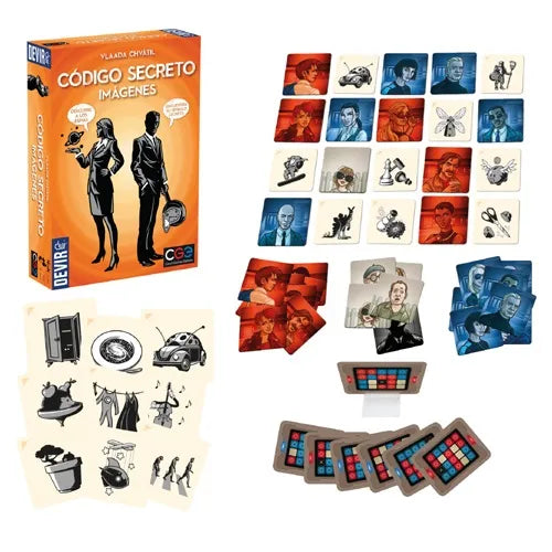 Código Secreto Imágenes Juego de Mesa Familiar Devir