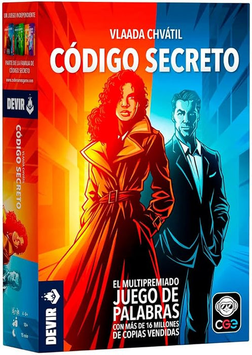 Código secreto juego de mesa Devir