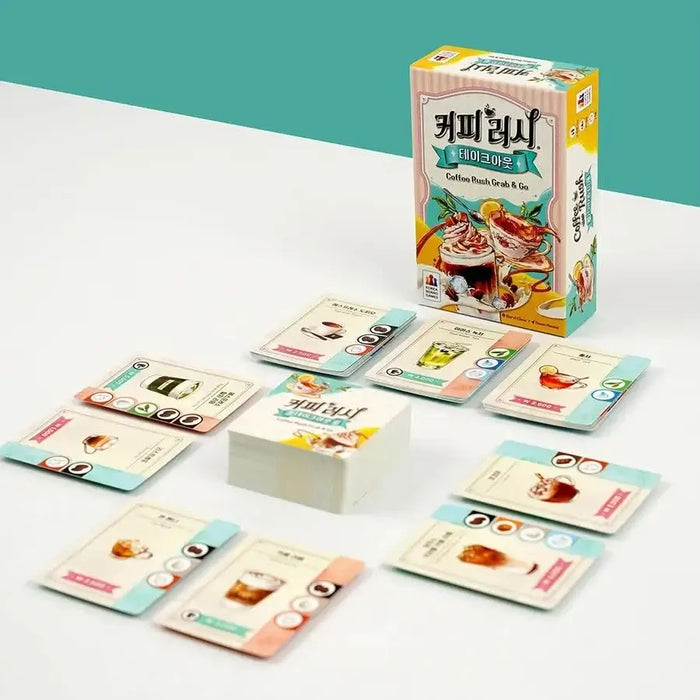 Coffee Rush Grab & Go Juego de Mesa Mar Lúdico