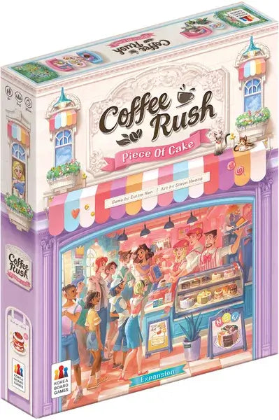 Coffee Rush Piece of Cake Juego de Mesa Mar Lúdico