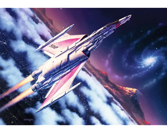 Cohete Espacial (Tea Time) Nuevo Rompecabezas Trefl 1000 Piezas