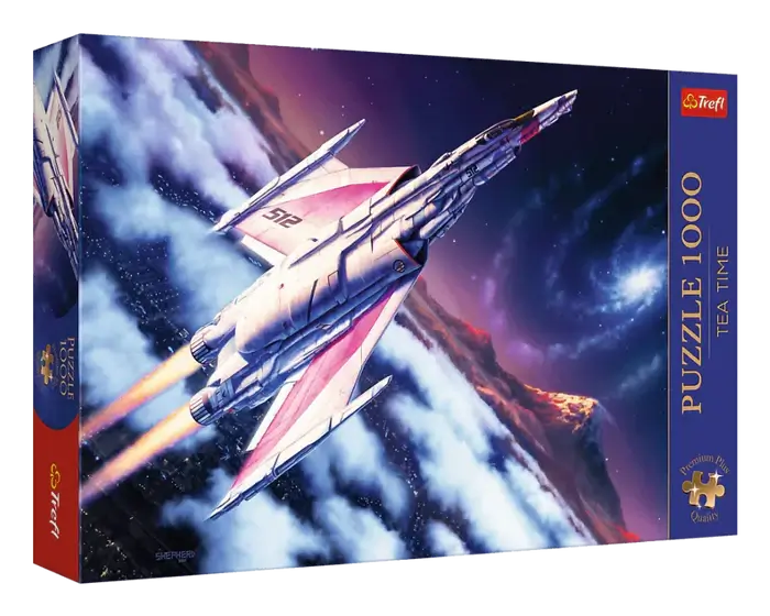 Cohete Espacial (Tea Time) Nuevo Rompecabezas Trefl 1000 Piezas