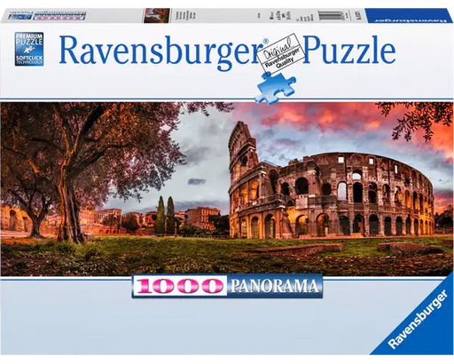 Coliseo al Atardecer Rompecabezas Panoramico Ravensburger