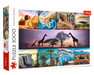 Collage Lugares de Africa Rompecabezas 1000 Piezas Trefl 