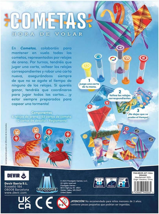 Cometas Juego de Mesa Devir