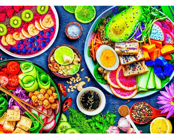 Comida Asiática Rompecabezas 3000 piezas Trefl