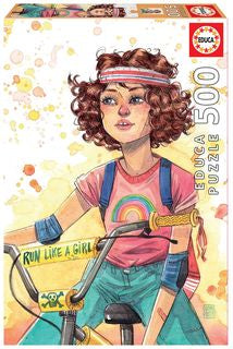 Corre Como Niña Rompecabezas 500 piezas Educa