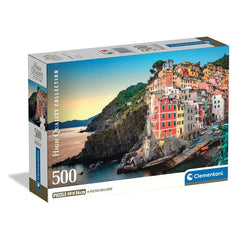 Costa Italia Riomaggiore Clementoni Rompecabezas Compact Pro Ecología 500 Piezas