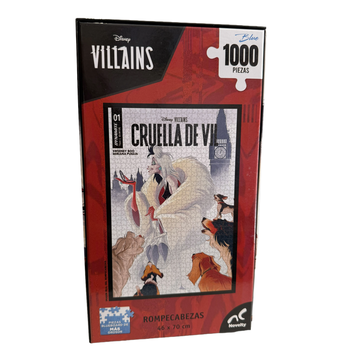 Cruella Villains- Rompecabezas 1000 Piezas Novelty