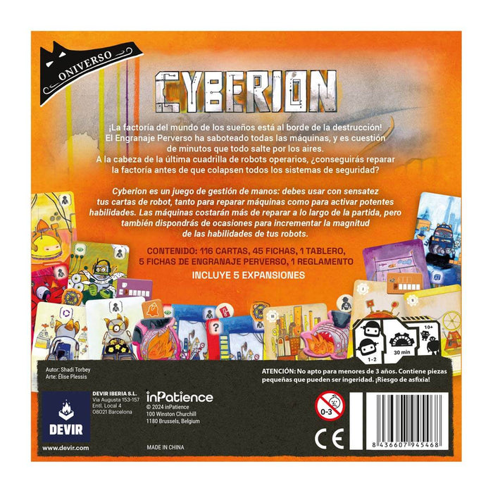Cyberion Juego de Mesa Devir