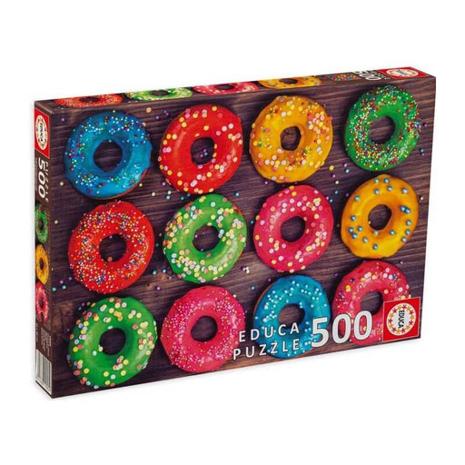 DONAS DE COLORES Rompecabezas Educa 500 Piezas