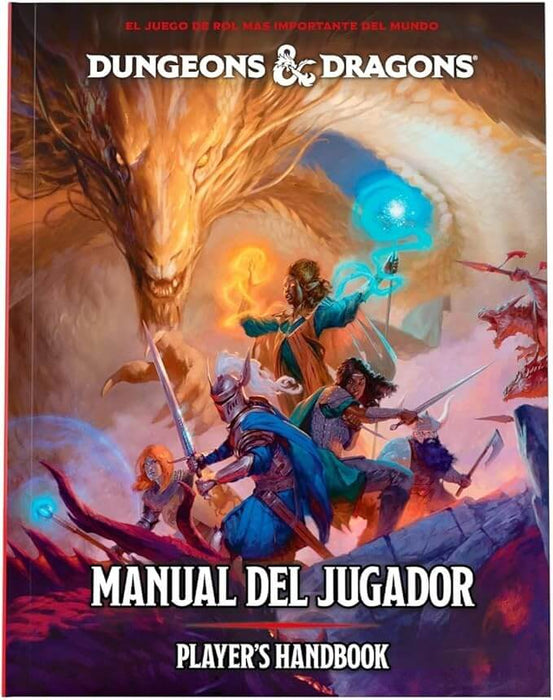 D&D 5th Edition 2024 Player's Handbook ESPAÑOL Juego de Mesa Devir