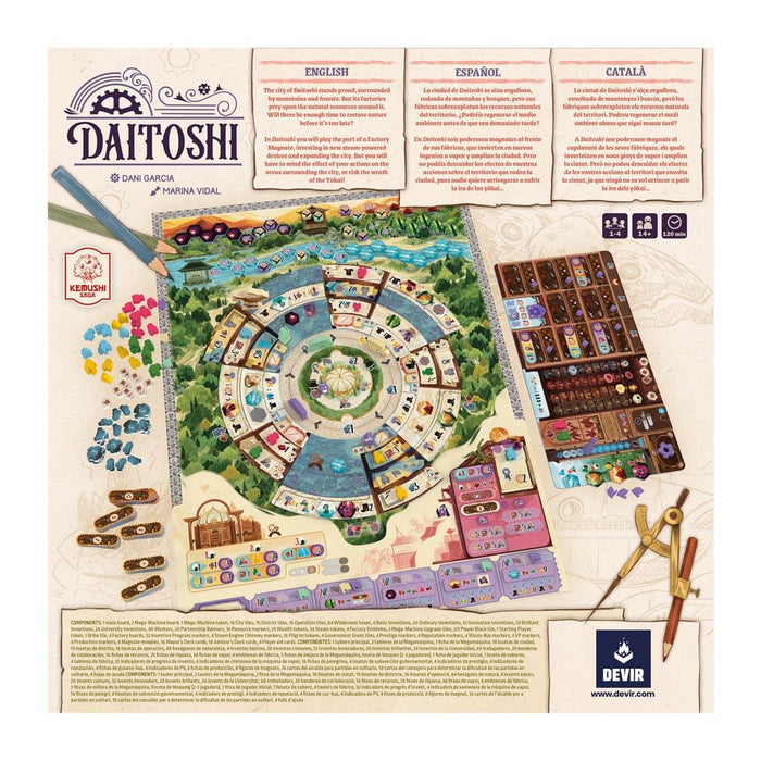 Daitoshi Juego de Mesa Devir