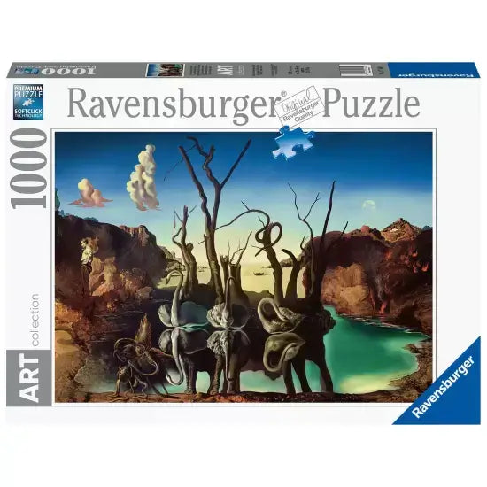 Dali Swans Reflecting Elephants Rompecabezas 1000 Piezas Ravensburger