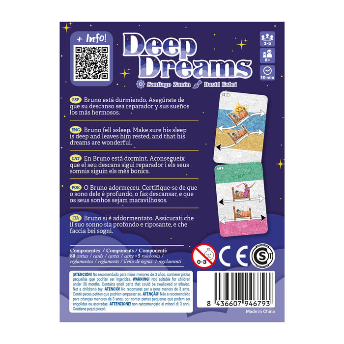 Deep Dreams Juego de Mesa Devir