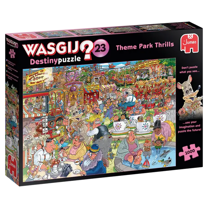 Destiny 23 Theme Park Thrills Wasgij Rompecabezas 1000 Piezas Jumbo