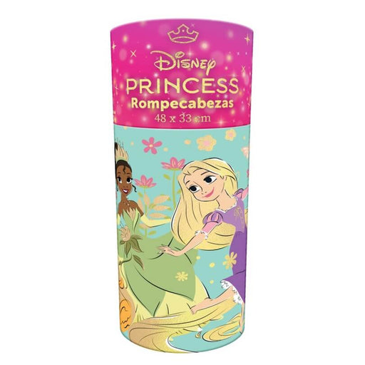 Disney Princesas - Rompecabezas en Cilindro Cartón