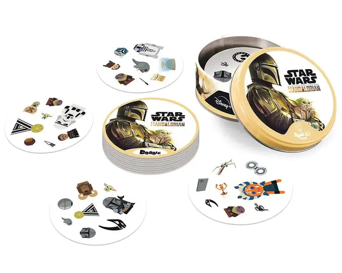 Dobble Star Wars The Mandalorian Juego de Mesa Asmodee
