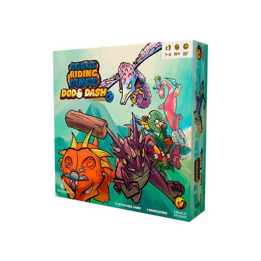 Dodos Riding Dinos Dodo Dash Juego de Mesa Draco Studios