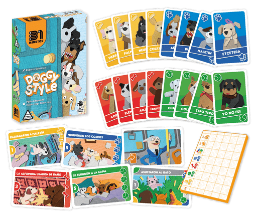 Doggy Style juego de Mesa Fractal Games