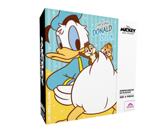 Donald, Chip y Dale Rompecabezas 600 Piezas Plastificado Piece Relax