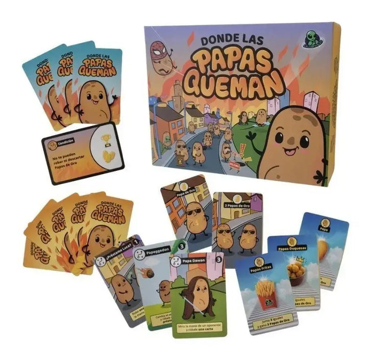 Donde las Papas Queman Juego de Mesa La Compañía de los Juegos