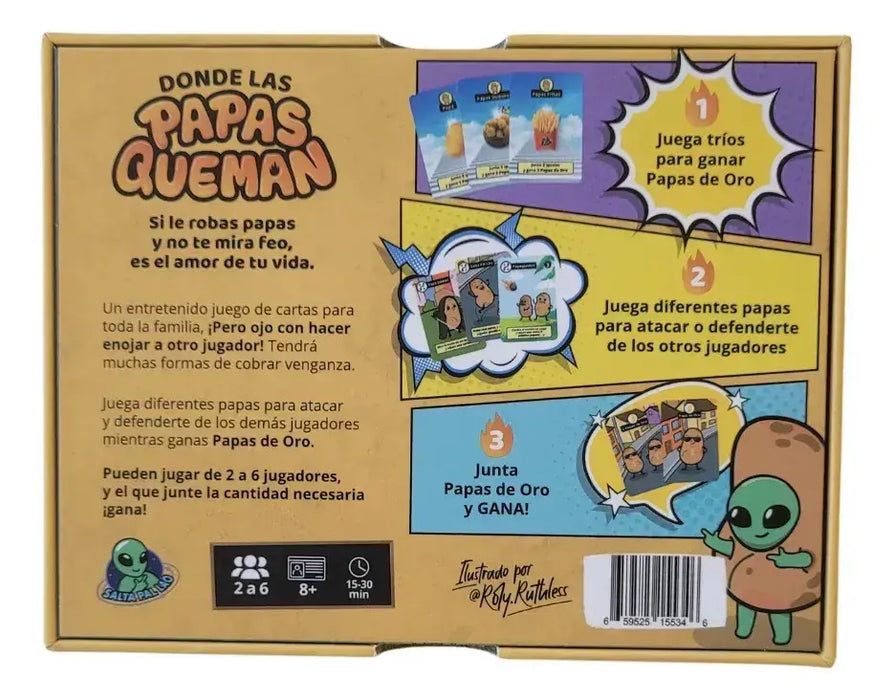 Donde las Papas Queman Juego de Mesa La Compañía de los Juegos