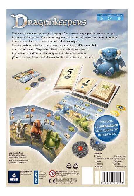 Dragonkeepers Juego de Mesa Devir