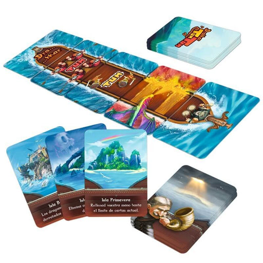 Drakkar Tum Tum Juego de Mesa Rocket Lemon