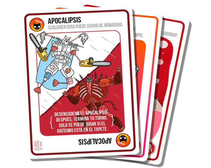 Exploding Kittens El Bien Contra el Mal - Juego de Mesa