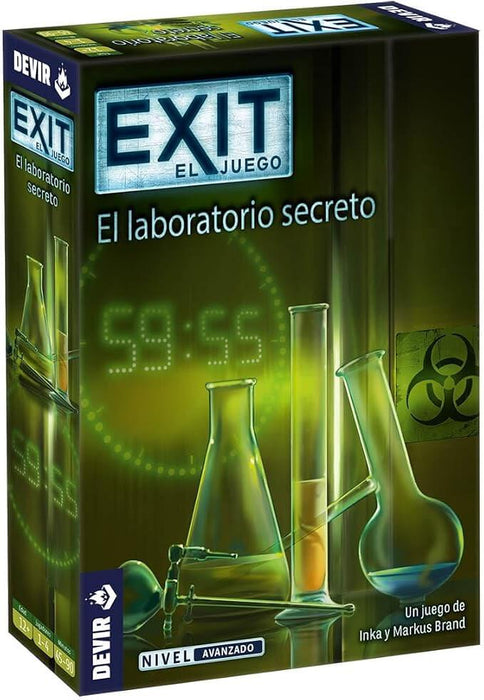 EXIT 03 El Laboratorio Secreto Juego de Mesa Devir