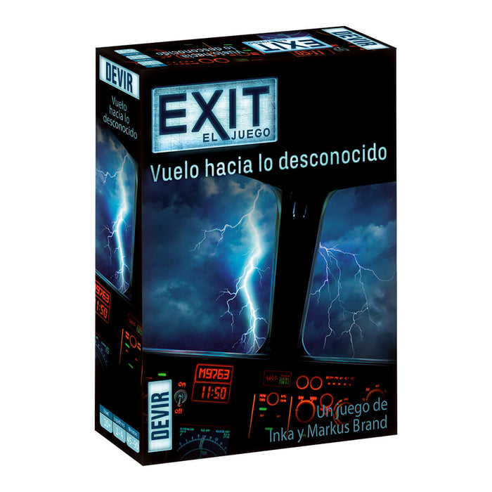 EXIT 15 Vuelo Hacia lo Desconocido Juego de Mesa Devir
