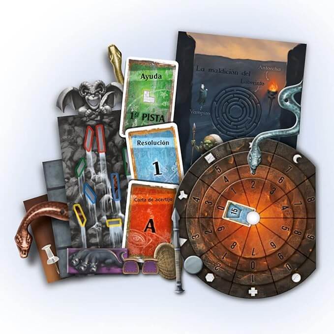 EXIT 19 - El Laberinto Maldito Juego de Mesa Devir