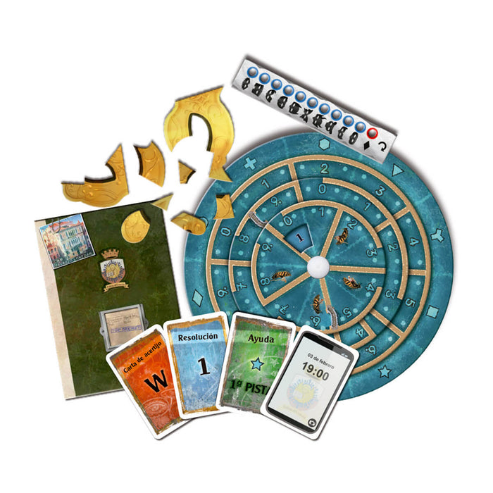 EXIT 31 Conspiración en Venecia Juego de Mesa Devir