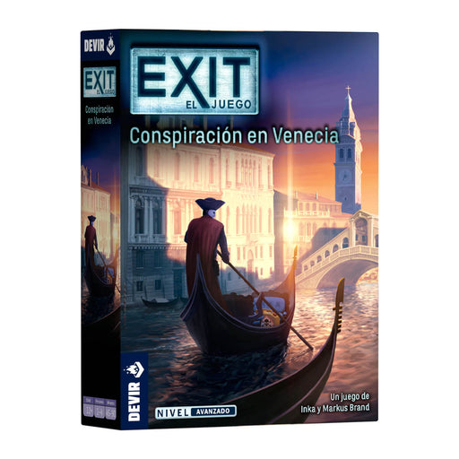 EXIT 31 Conspiración en Venecia Juego de Mesa Devir