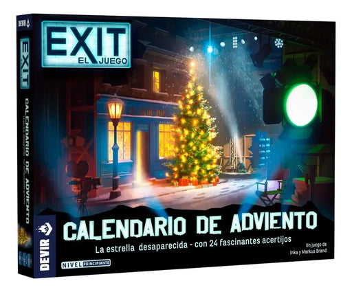 EXIT Calendario de Adviento La Estrella Desaparecida Juego de Mesa devir
